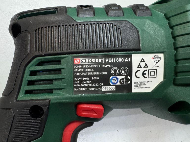 Parkside pbh 800a1 Код:01-200866555. Зображення 7