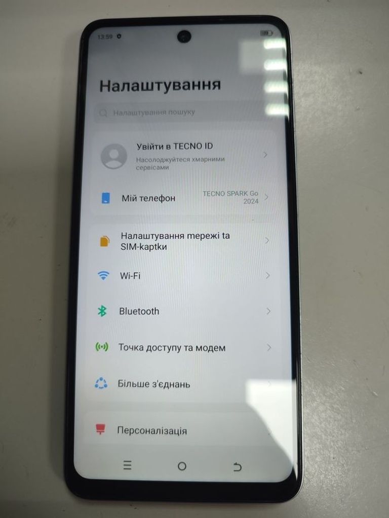 Объявление Tecno spark go 2024 4/128gb Б/У