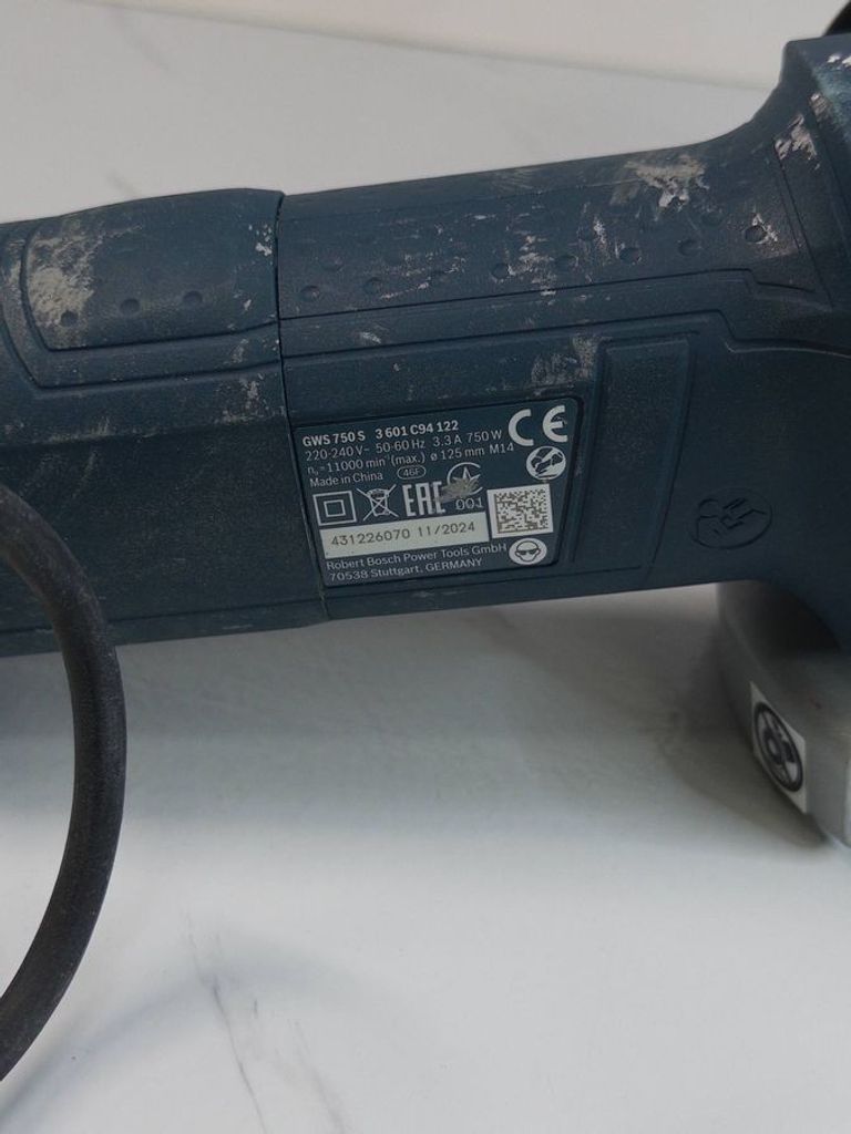 Bosch gws 750 s Код:01-200891997. Изображение 6