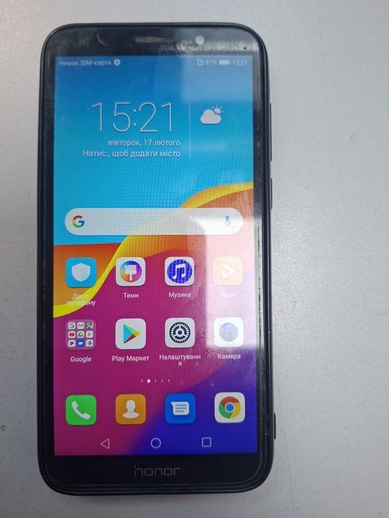 Объявление Huawei honor 7a 2/16gb Б/У
