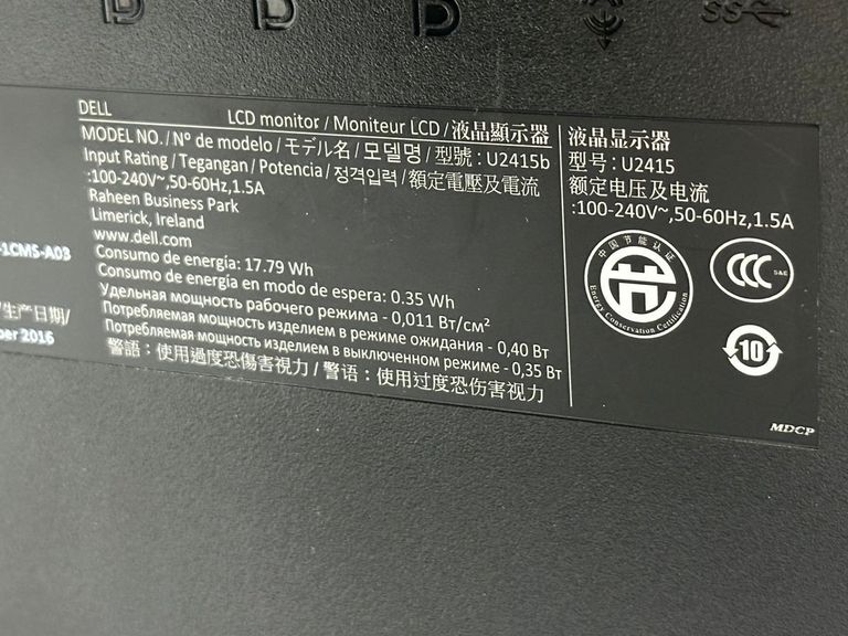 Dell u2415b Код:01-200900852. Зображення 5