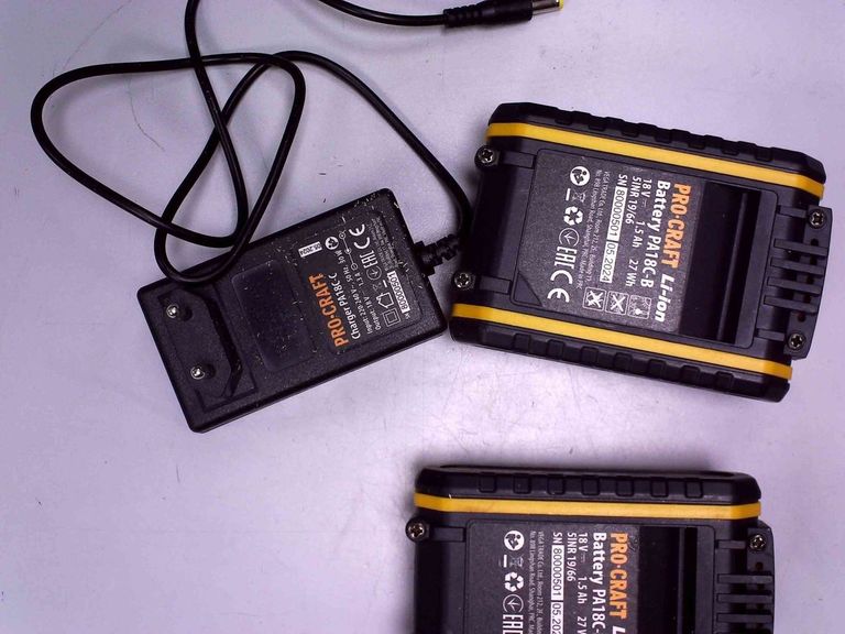 Объявление Procraft pa-18c compact 2акб зп Б/У