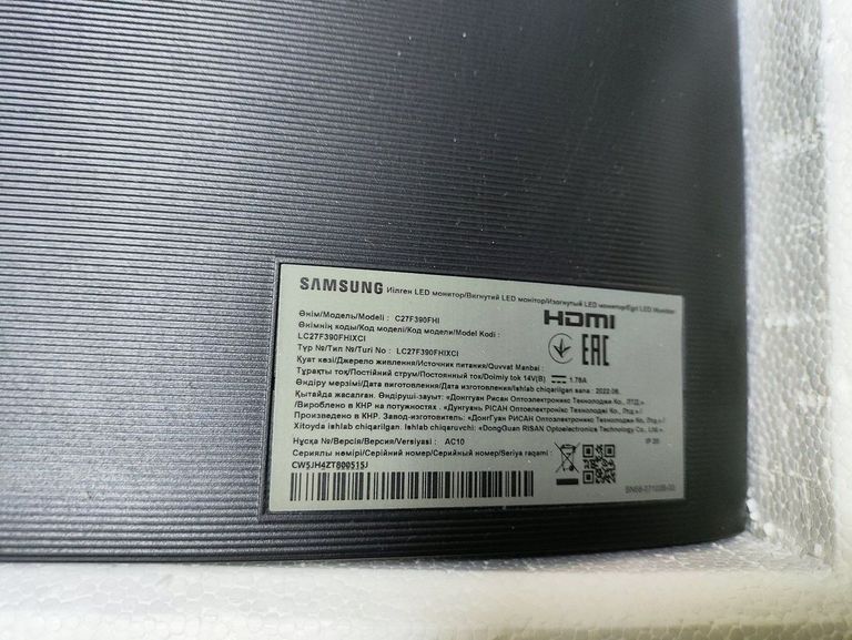 Объявление Samsung c27f390fhi Б/У