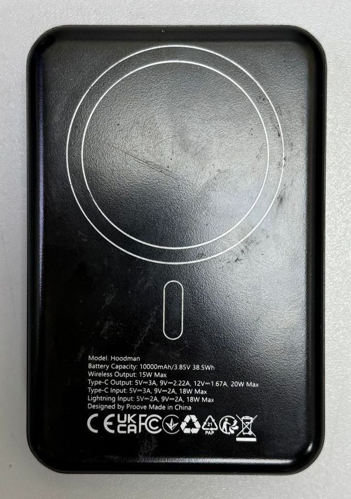 Proove hoodman magnetic 10000mah 15w Код:01-200922590. Зображення 6