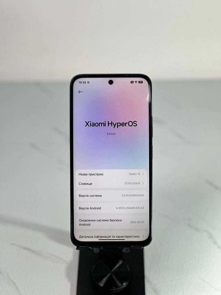 Объявление Xiaomi redmi 15 4g 8/256gb Б/У