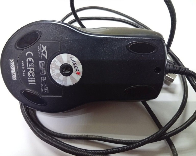 Оголошення A4tech XL-750BK Black Б/У
