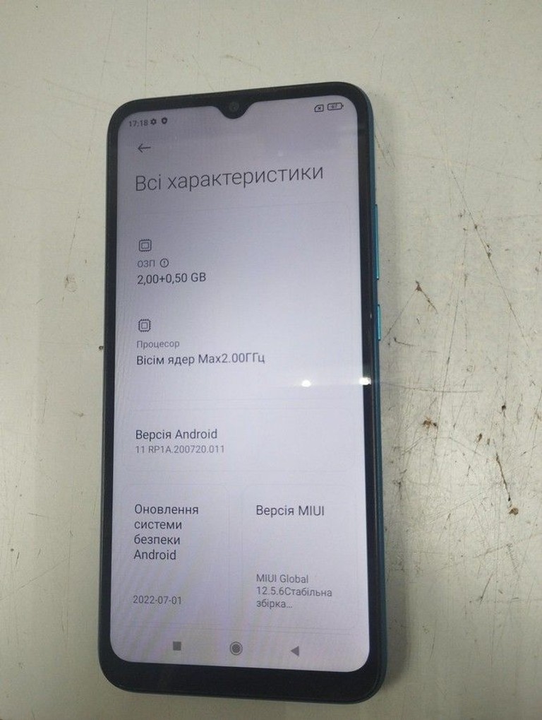 Объявление Xiaomi redmi 9a 2/32gb Б/У