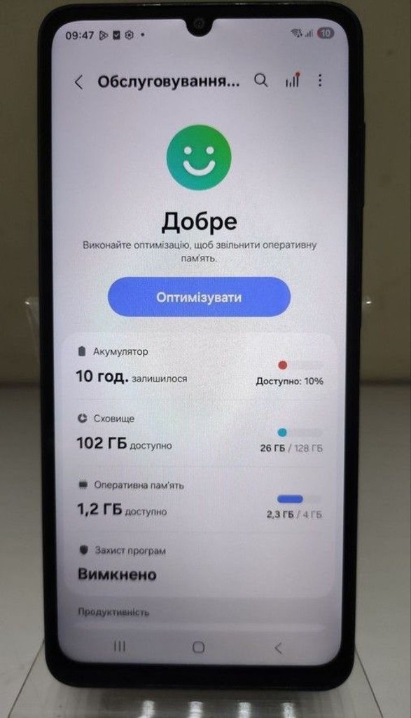 Оголошення Samsung galaxy a07 4/128gb Б/У