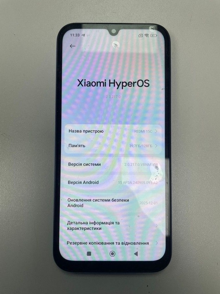Объявление Xiaomi Redmi 15C 5G 4/128GB Midnight Black Б/У