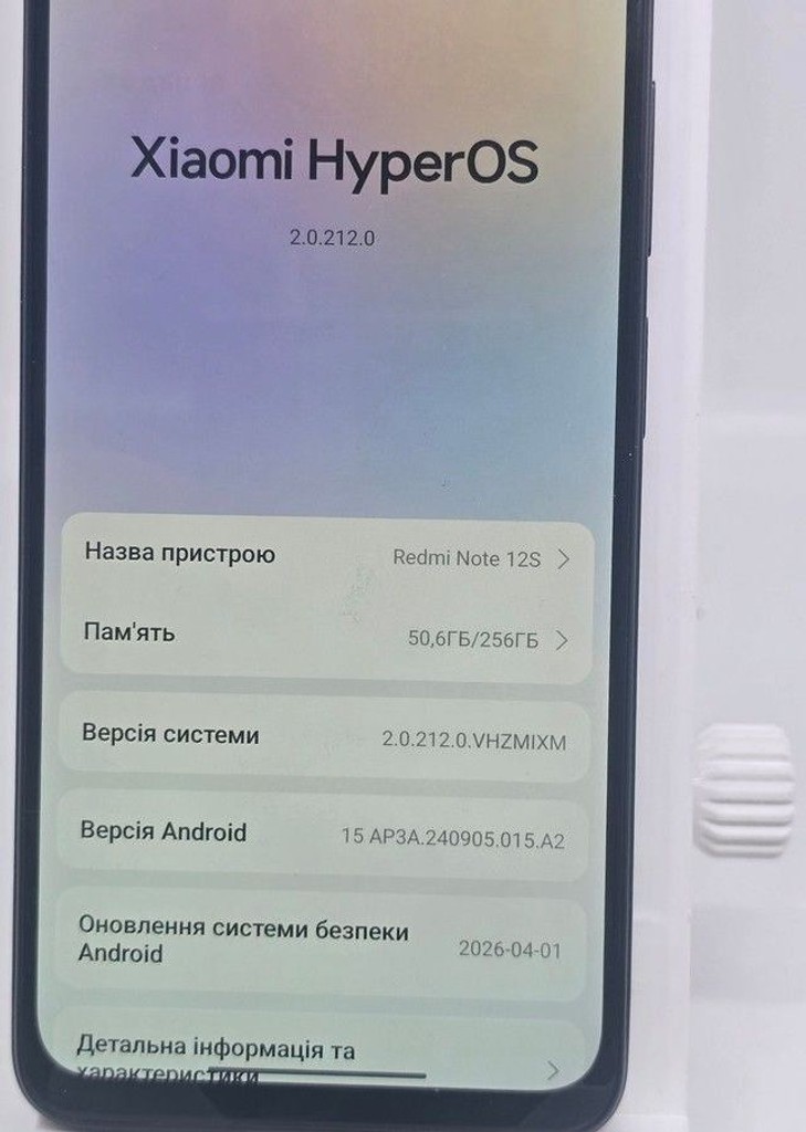Xiaomi redmi note 12s 8/256gb Код:01-201031771. Зображення 7