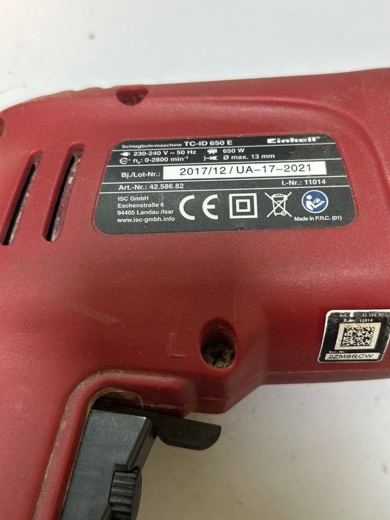 Дешиво Einhell tc-id 650 e с ломбарда