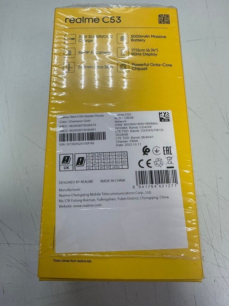 Realme c53 6/128gb Код:01-201103161. Зображення 5