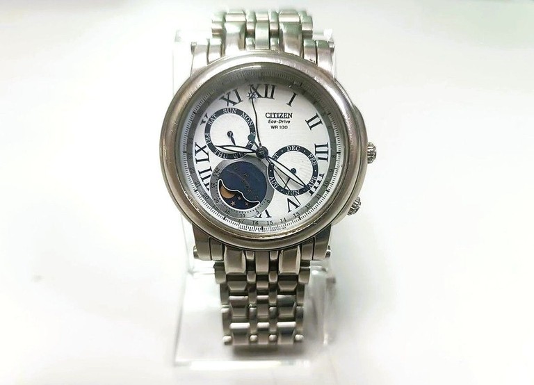 Объявление Citizen eco-drive moon phase ref. ap1010-51a Б/У