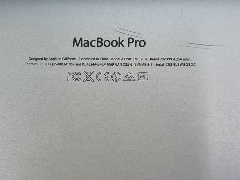 Apple macbook pro a1398 15,4" core i7 2.2ghz/ram 16gb/ssd256gb/intel iris pro Код:01-201155561. Зображення 9