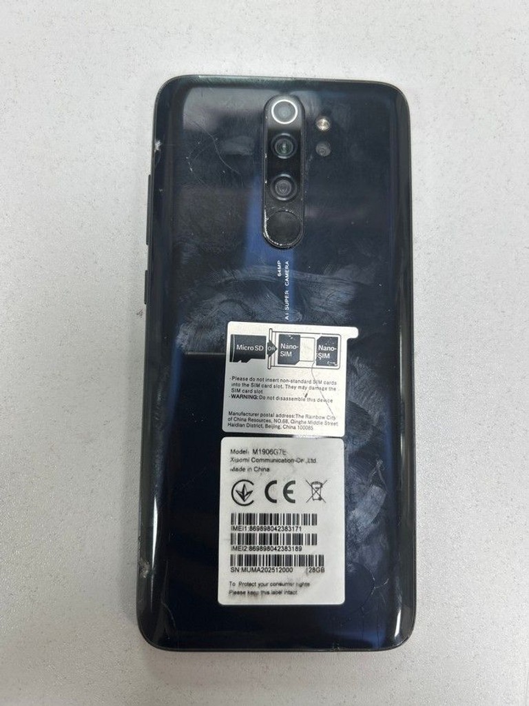 Розпродаж Xiaomi Redmi Note 8 Pro 6/128GB Blue, продавець Техноскарб