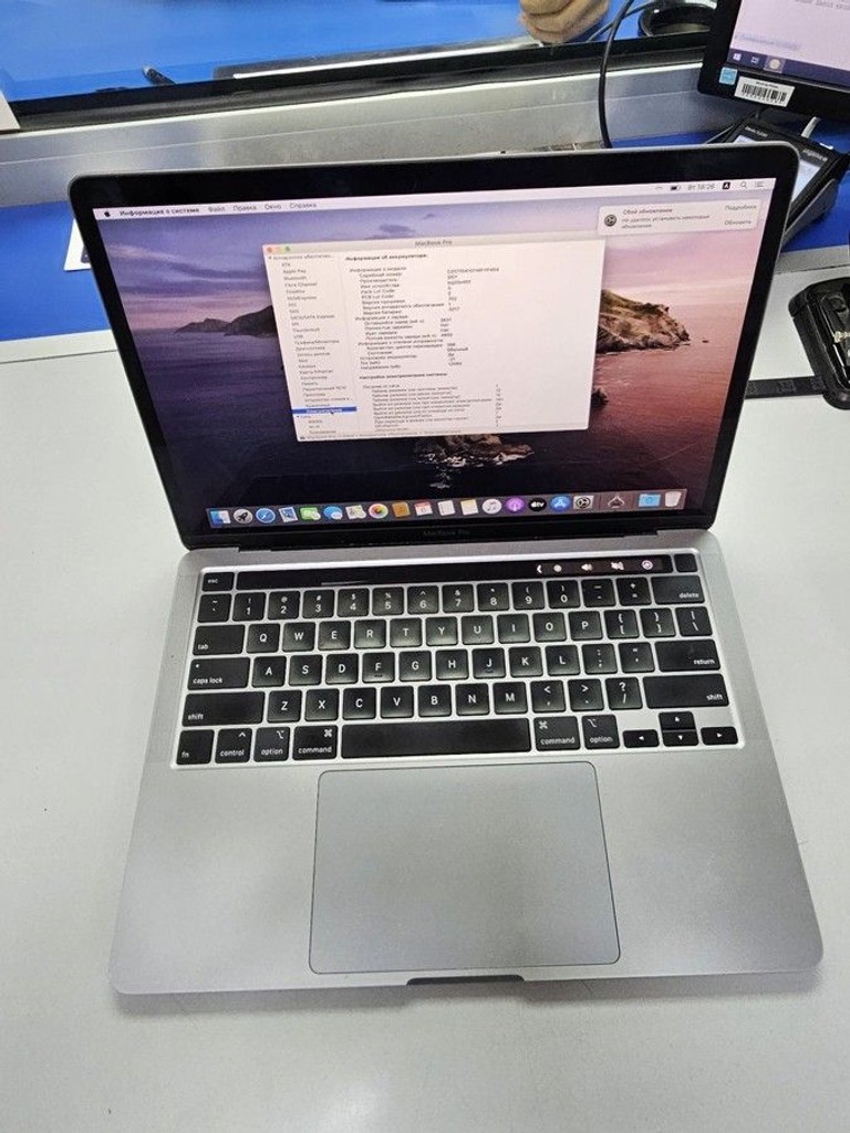 Объявление Apple macbook pro/13.3/ core i5 1,4ghz/ ram8gb/ ssd256gb/ iris plus 645/ retina, truetone, touch bar Б/У