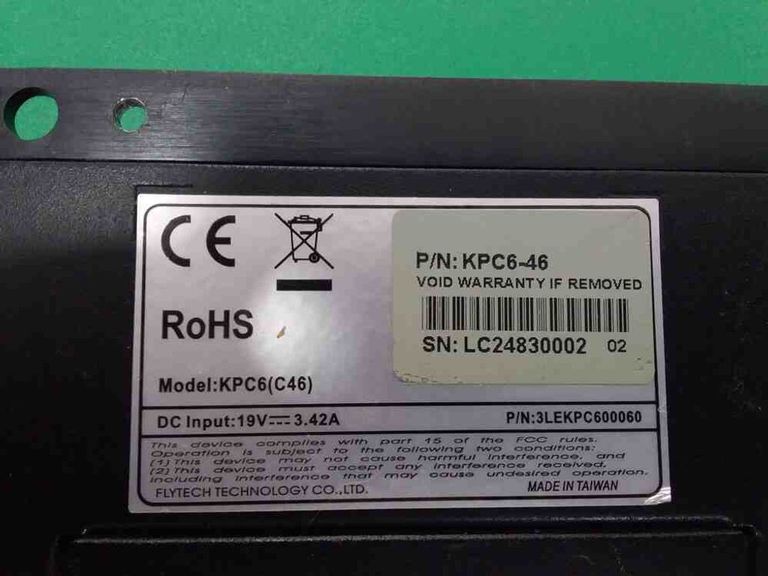 Flytech KPC6 (C46 Intel Atom D525 Dual Core 1.8GHz Fanless 1GB 250GB) Код:2000001009284. Изображение 5