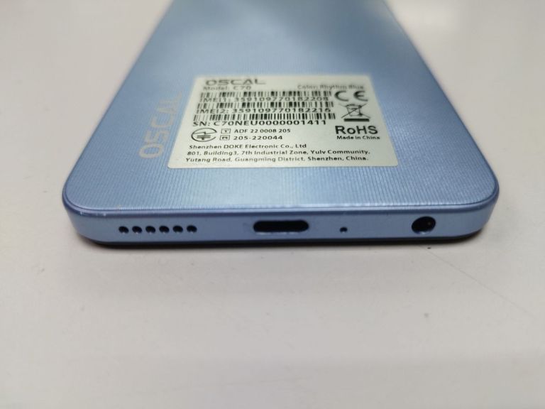 Blackview Oscal C70 6/128GB Blue Код:01-200481938. Зображення 6