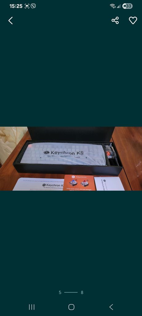 Keychron K8 Aluminum Frame 87 keys, Gateron Red, Hot-Swap, RGB, Black (K8D1_KEYCHRON) Код:null. Изображение 5