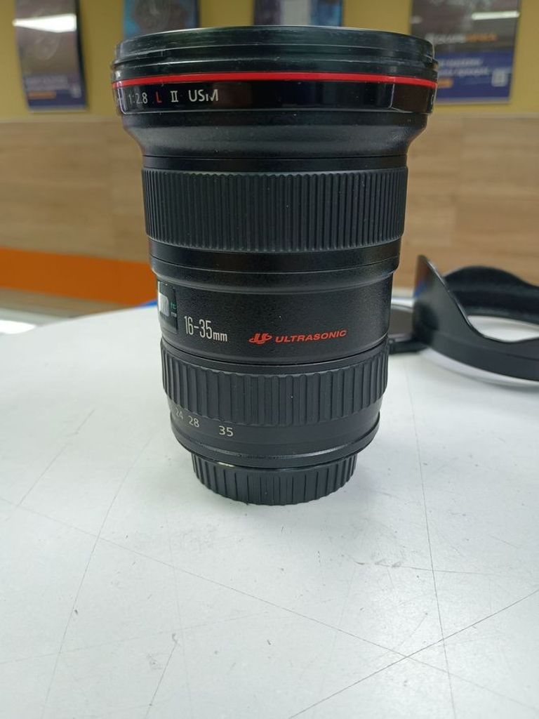 Объявление Canon ef 16-35mm f/2,8l ii usm Б/У