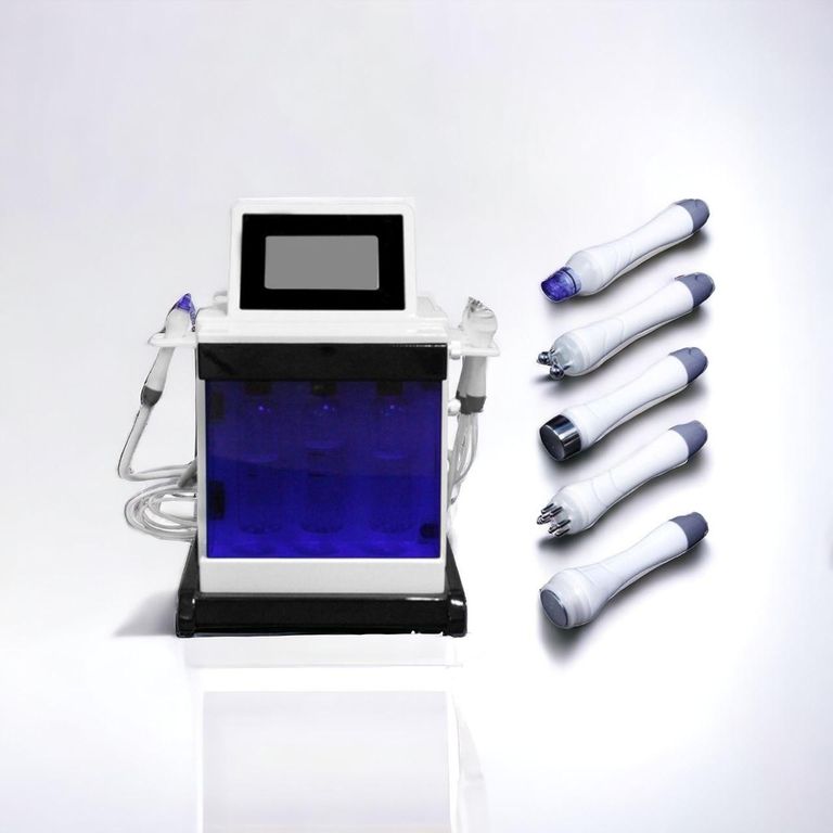 Купить Спа-машина Гідра Дермабразія 8в1: гідро мікродермабразія з RF, мікрострумами й ультразвуком для омолодження шкіри. Новий. Б/У