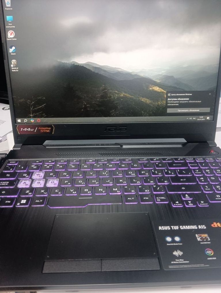 Купити Asus 15/ryzen 5 7535hs ddr5/8gb ddr5/hdd *відсутній/ssd 512 gb/geforce rtx2050 4gb Б/У