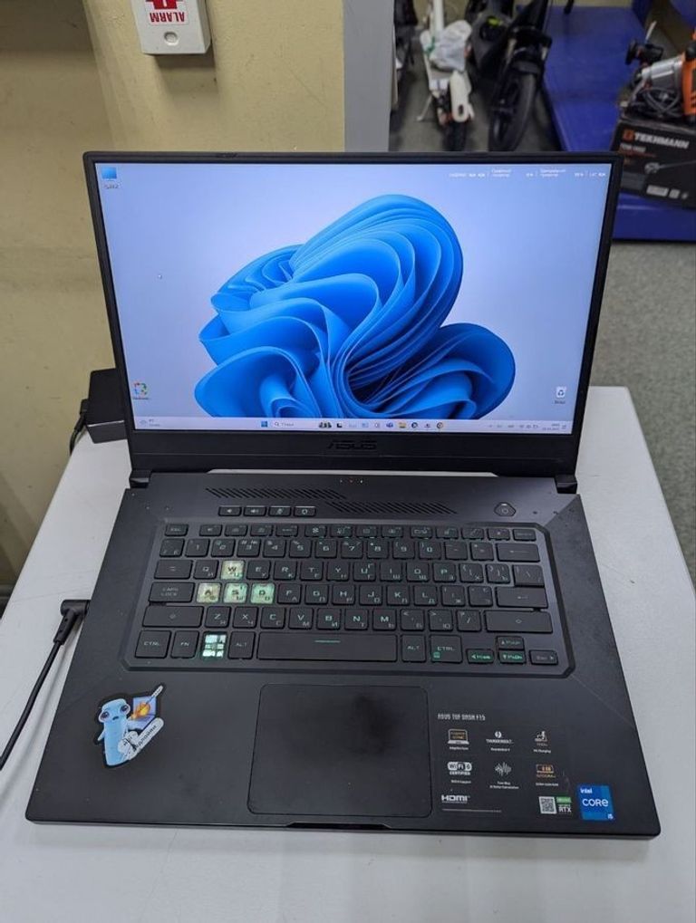 Купить Asus 15/core i5-11300h ddr4/16gb ddr4/hdd *відсутній/ssd 512 gb/geforce rtx3050 4gb Б/У