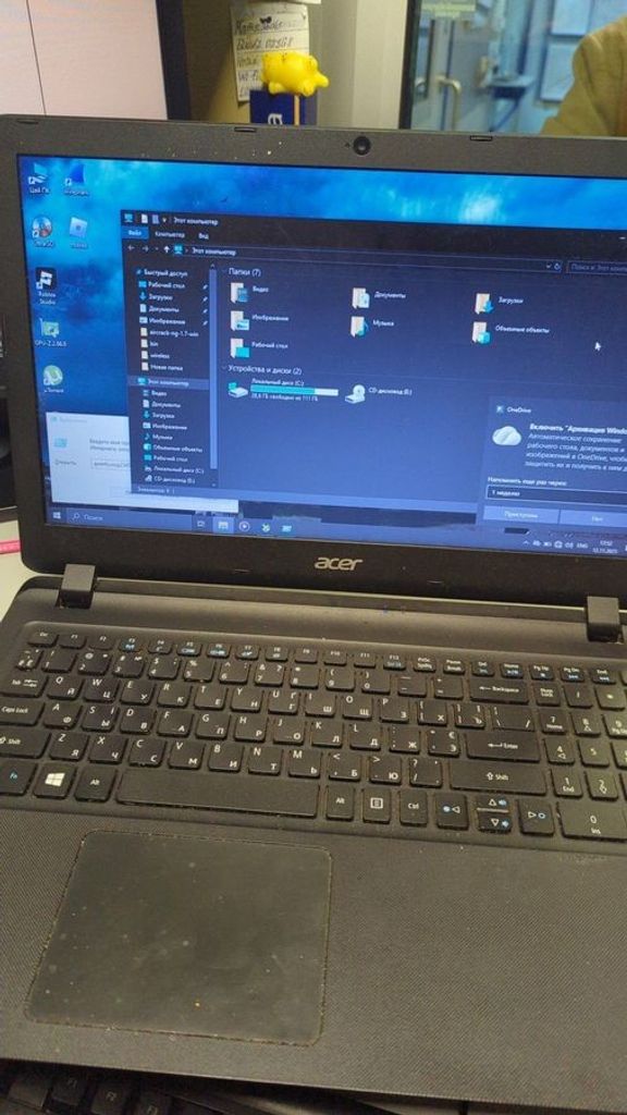 Дешиво Acer 14/celeron n3550 ddr3/10gb ddr3/hdd *відсутній/ssd 128 gb/*інтегрована с ломбарда