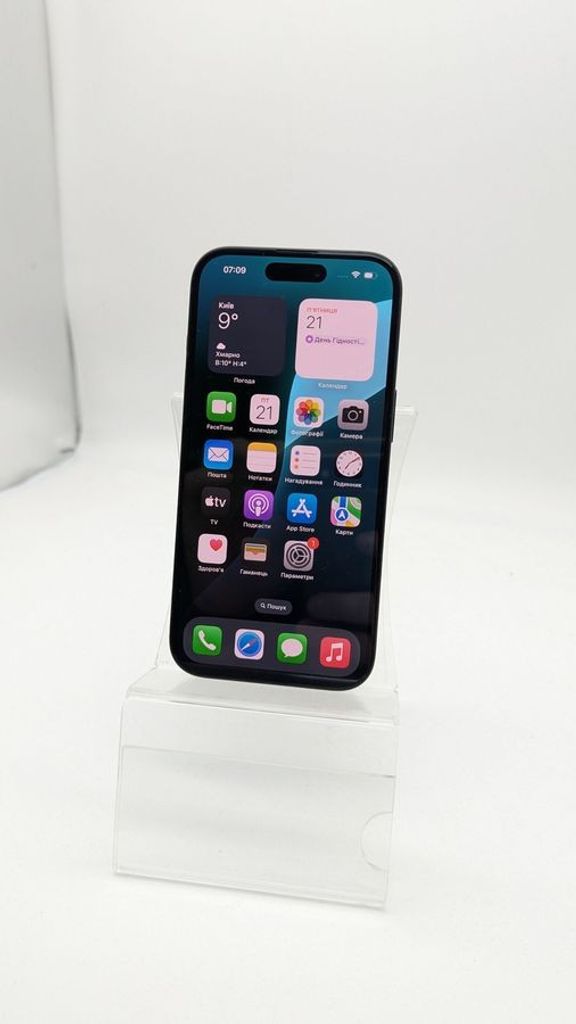 Купити Apple iPhone 15 Pro 128GB eSIM White Titanium (MTQN3) Б/У