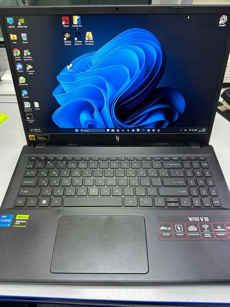 Купить Acer 15/core i5-13420h ddr5/16gb ddr5/ssd 480 gb/geforce rtx3050 6gb Б/У