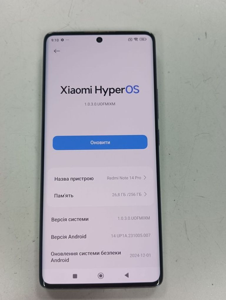 Распродажа Xiaomi redmi note 14 pro 8/256gb, продавец Техноскарб