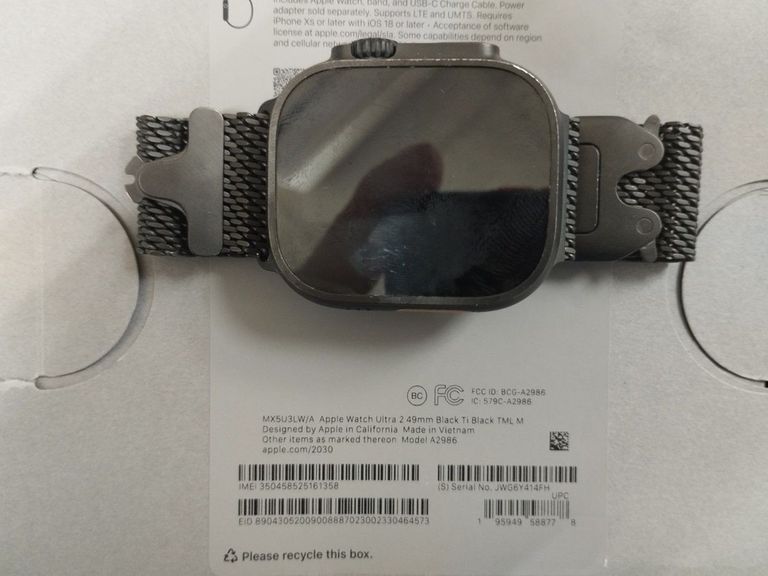 Apple watch ultra 2 gps + cellular 49mm titanium case Код:01-200825622. Зображення 5