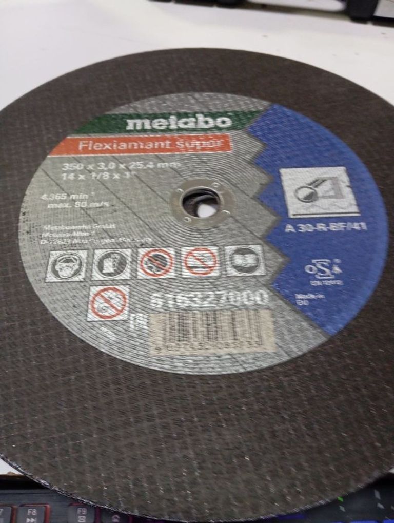 Дешево Metabo flexiamant super 350*3.0*25.4mm з ломбарду