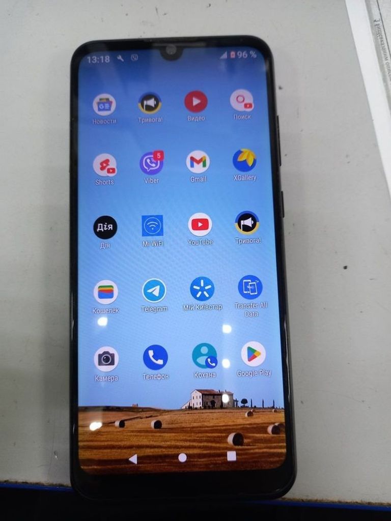 Объявление Zte Blade A5 2020 2/32GB Blue Б/У