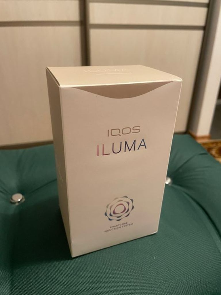 Оголошення Новий пристрій iqos iluma . Золотий. Запакованний. Гарантія. Б/У