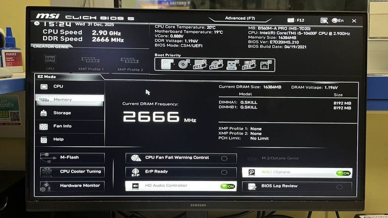 Пк intel core i5-10400f/ram 16 gb/hdd 1000 gb/ssd 240 gb/nvidia gtx 1650 (geforce) 4gb gddr5 128bit Код:01-200888190. Зображення 7