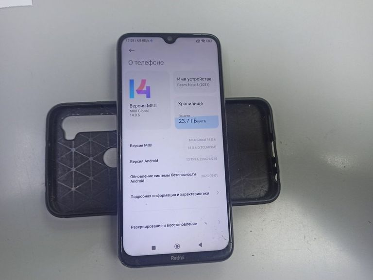 Оголошення Xiaomi Redmi Note 8 4/64GB Black Б/У