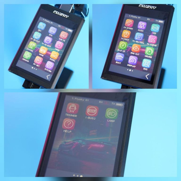 Передавач FLYSKY Noble NB4+ / NB4 Plus - Пульт дистанційного керування 2.4G AFHDS3 8CH з приймачем FGr4S для човна, автомобіля н Код:null. Зображення 4