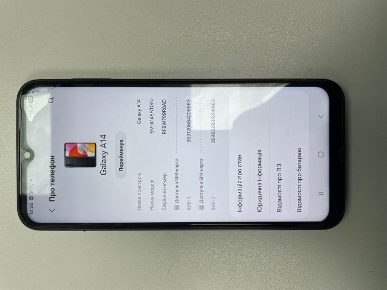 Купити Samsung galaxy a14 4/128gb Б/У