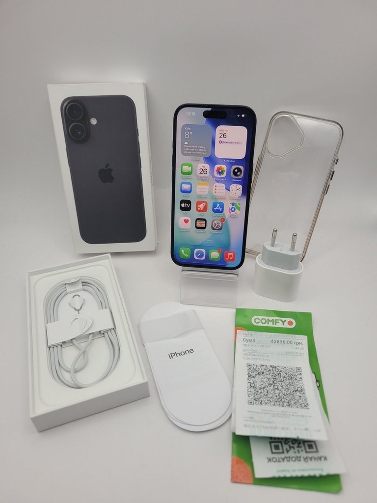 Купити Apple iphone 16 128gb Б/У