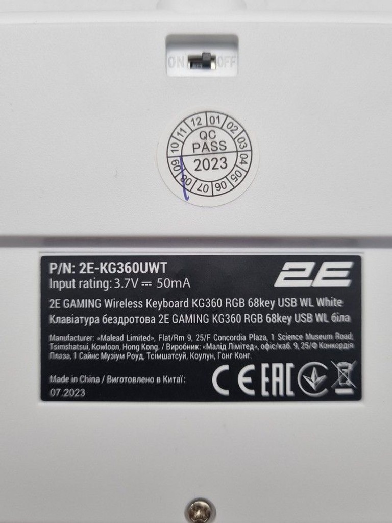 Оголошення 2E kg360 rgb wireless Б/У