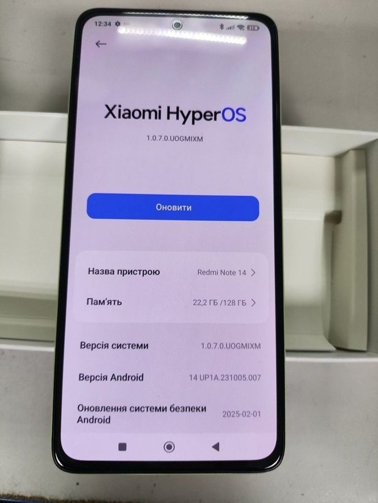 Дешево Xiaomi redmi note 14 6/128gb з ломбарду
