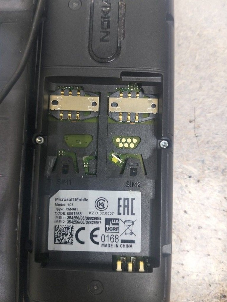 Оголошення Nokia 107 rm-961 dual sim Б/У