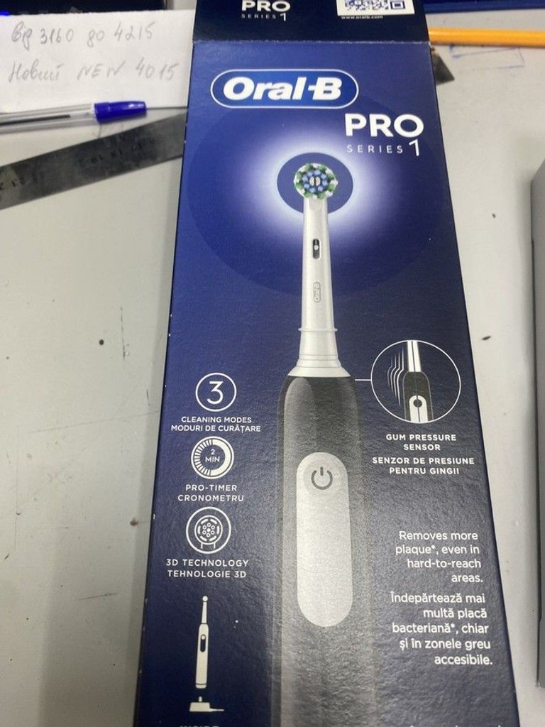 Купити Oral-b D305.513.3X Pro Series 1 Duo Edition Black+Blue Б/У