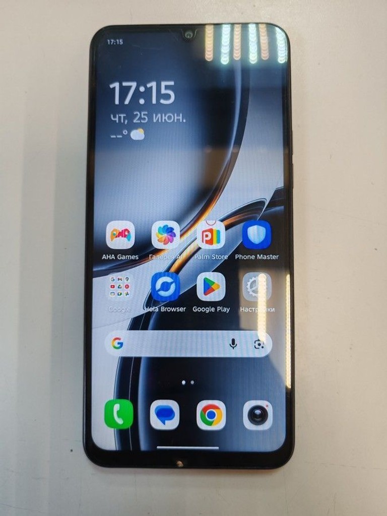Объявление Tecno Spark Go 3 4/128GB Ink Black (4894947105272) Б/У