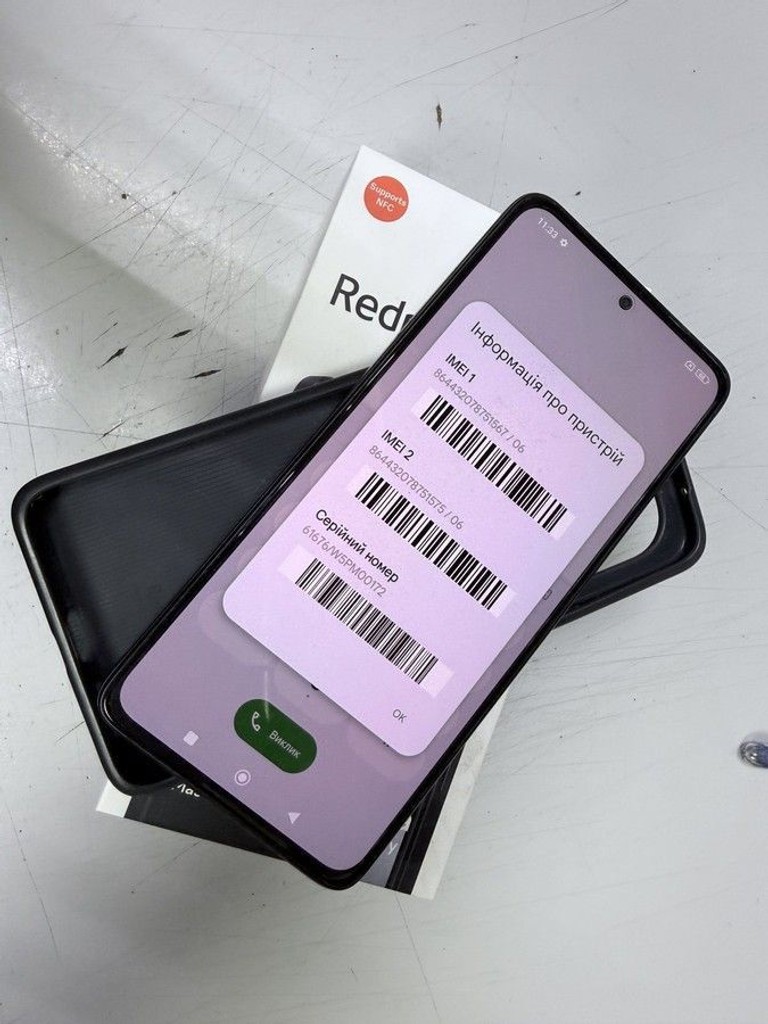 Оголошення Xiaomi redmi note 14 6/128gb Б/У