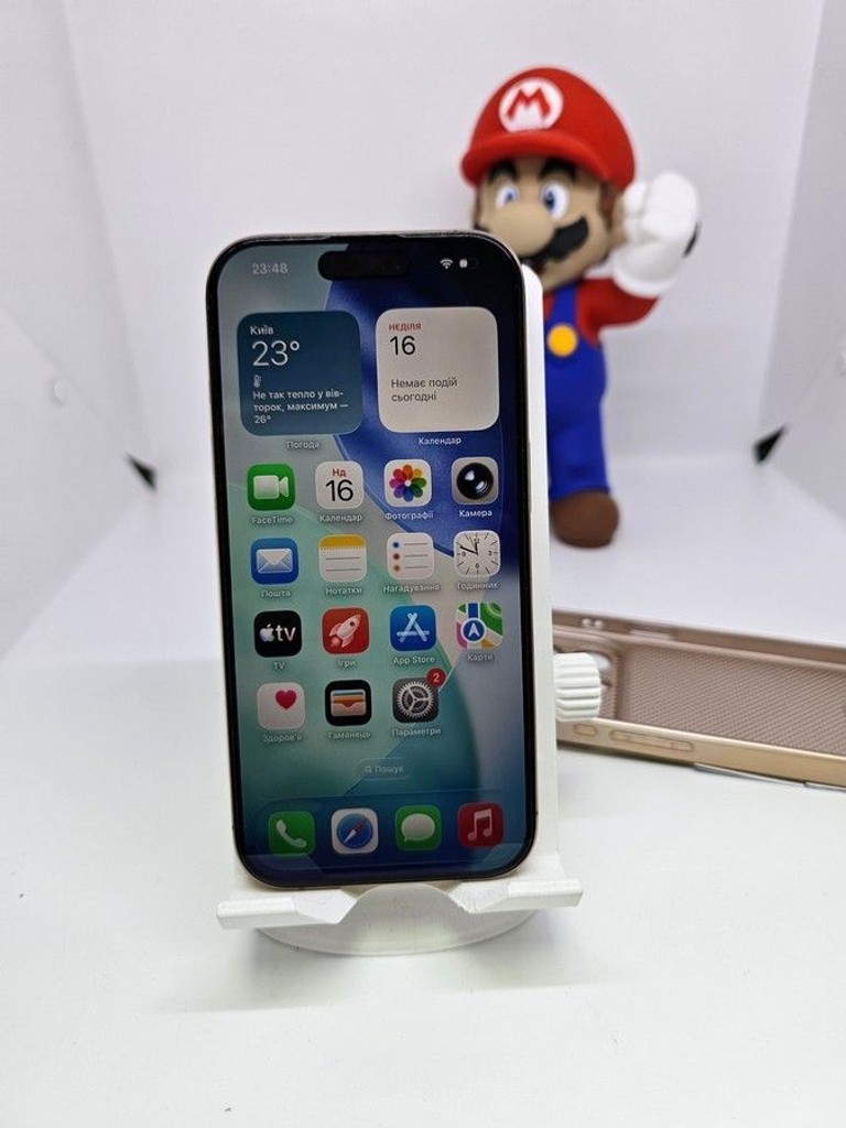 Apple iPhone 16 Pro 128GB eSIM Desert Titanium (MYMC3) Код:01-201075289. Зображення 5