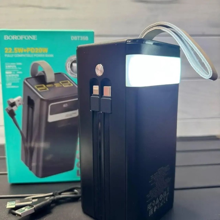 Оголошення Borofone DBT35B 50000 мАг / Power Bank 22.5W PD20W Б/У