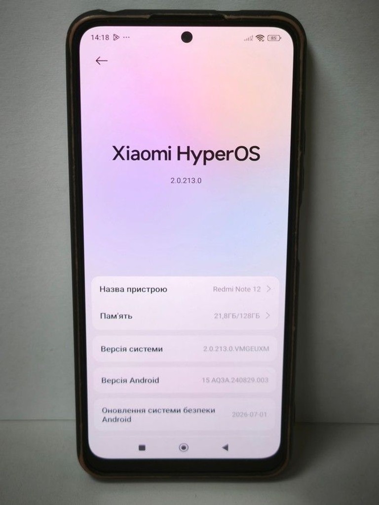 Оголошення Xiaomi redmi note 12 4/128gb Б/У
