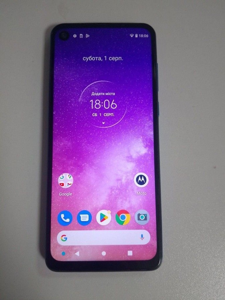 Объявление Motorola one vision 4/128gb Б/У